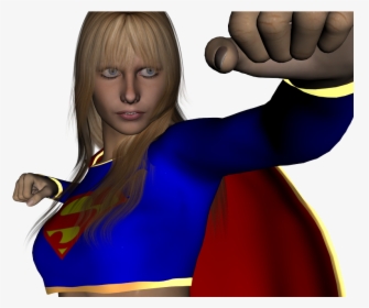 Photo Supergirl-006 - Girl - Girl, HD Png Download, Free Download