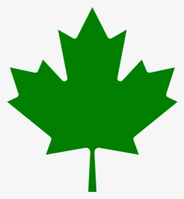 Canada Maple Leaf Green, HD Png Download, Free Download