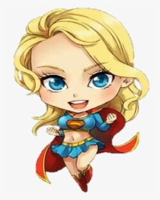 Chibi Supergirl, HD Png Download, Free Download
