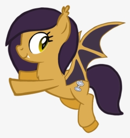 Toyminator900, Bat Pony, Fangs, Flying, Looking Back, - Cartoon, HD Png Download, Free Download