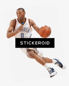 Russell Westbrook Dribble - Transparent Russell Westbrook Png, Png Download, Free Download