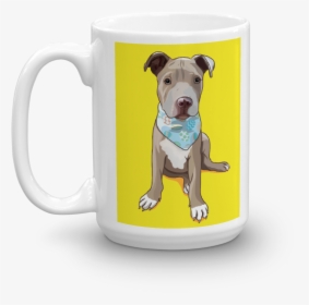Pitbull Puppy Mug "colors - Mug, HD Png Download, Free Download