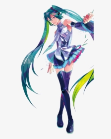 A Decidedly Foreign-looking Miku - Hatsune Miku V3 English, HD Png Download, Free Download