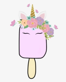 #popsicle #scpopsicle #unicornio #unicorn #kawaii #paleta - Pastel Magical Unicorn Transparent Background, HD Png Download, Free Download