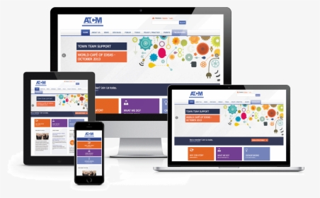 Responsive Website - Compatible With All Devices Web Page, HD Png Download, Free Download