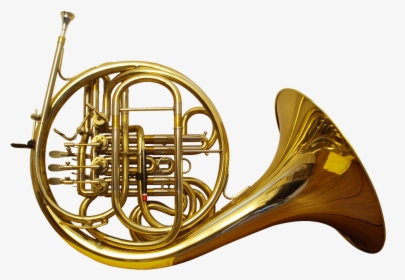 Brass Band Instrument Transparent - Brass Instruments French Horn, HD Png Download, Free Download