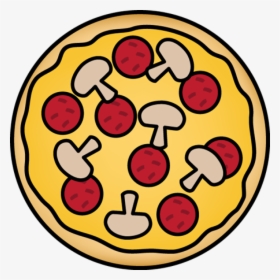 Pizza Clipart Circle Images - Whole Pizza Clipart, HD Png Download, Free Download