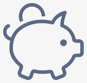 Save Money Clipart , Png Download - Clip Art Piggy Bank, Transparent Png, Free Download