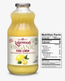 Lakewood Organic Lemon Juice, HD Png Download, Free Download