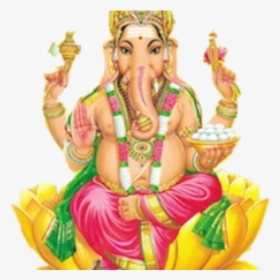 Laxmi Ji Png - God Ganesha, Transparent Png, Free Download