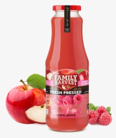Family Harvest Fresh Pressed Raspberry Juice - Fh Apple Raspberry Juice Vol 1, HD Png Download, Free Download
