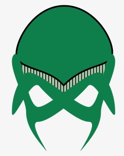 Ben 10 Mask Printable, Hd Png Download - Green Mask Clipart, Transparent Png, Free Download