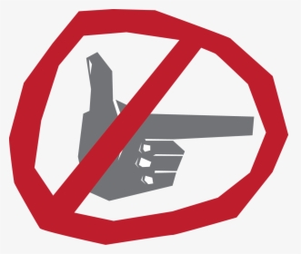 No Pointing Png, Transparent Png, Free Download