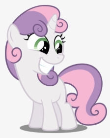 Mlp Sweetie Belle Vector - Sweetie Belle My Little Pony Coloring Page, HD Png Download, Free Download