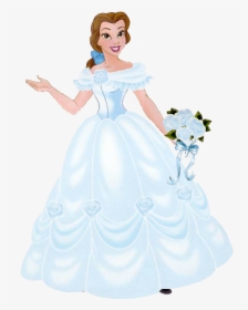 Wedding Dress Clipart Belle - Barbie, HD Png Download, Free Download
