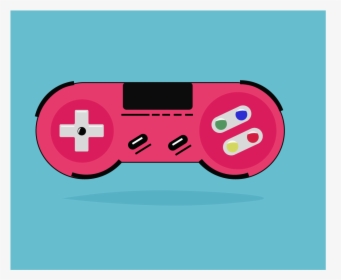 Gaming Controller Ux App Icons Typography Brand Blue - Illustration, HD Png Download, Free Download