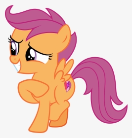 Scootaloo Pony Rainbow Dash Applejack Sweetie Belle - Scootaloo With Cutie Mark, HD Png Download, Free Download