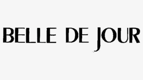 Belle De Jour Black Horizontal Logo - Graphics, HD Png Download, Free Download