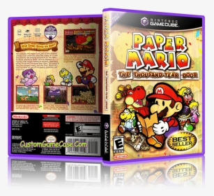 Paper Mario Front Cover - Paper Mario Thousand Year Door Box, HD Png Download, Free Download