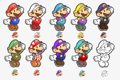 Custom Paper Mario Characters - Paper Mario Smash Moveset, HD Png Download, Free Download