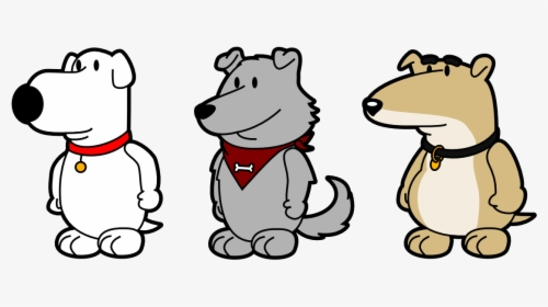 Paper Griffin Dogs - Paper Mario Family Guy, HD Png Download, Free Download
