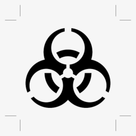 Biohazard, Poisonous, Warning, Danger, Attention, Black - Biohazard Symbol, HD Png Download, Free Download