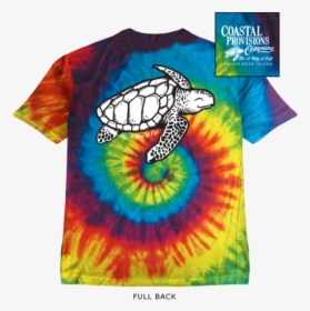 Youth Tie Dye Shoogie The Sea Turtle - Loggerhead Sea Turtle, HD Png Download, Free Download