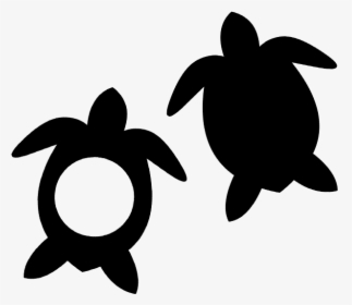 Silhouette Sea Turtle Svg, HD Png Download, Free Download