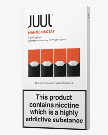Juul Mango Nectar Pod Pack X4 - Juul Pods, HD Png Download, Free Download