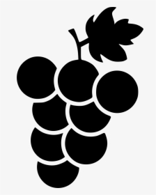 Healthy Grapes Fruits Fresh - Wine Grape Icon, HD Png Download, Free Download