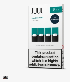 Glacier Mint Pods 18mg By Juul Labs - Juul Pods Royal Creme, HD Png Download, Free Download