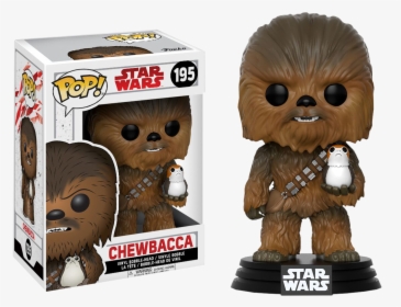 Star Wars Episode Viii - Star Wars Funko Pop Chewbacca, HD Png Download, Free Download