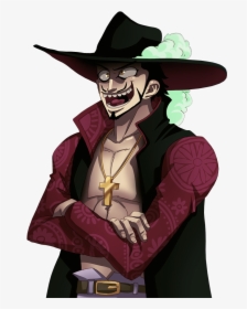 One Piece Mihawk Smile, HD Png Download, Free Download