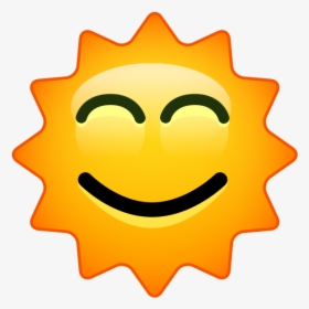Transparent Sun Emoji Png - Skype For Business Sun Emoji, Png Download, Free Download
