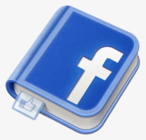 Fb Png Icon - Facebook Logo As A Book, Transparent Png, Free Download