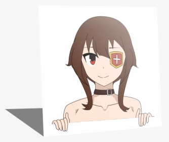 Image Of Megumin [die-cut] - Cartoon, HD Png Download, Free Download