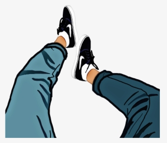 Transparent Cartoon Legs Png - Sneakers, Png Download, Free Download