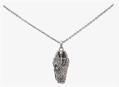 Skull Coffin Necklace - Coffin Necklace, HD Png Download, Free Download
