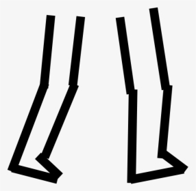 Stick Figure Legs Png, Transparent Png, Free Download
