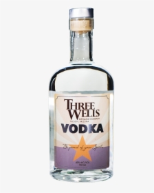 Three Wells Vodka - Wells Vodka, HD Png Download, Free Download