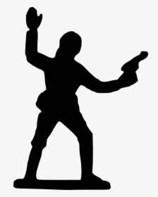 Soldier Pistol Gun Free Picture - Toy Soldier Png, Transparent Png, Free Download