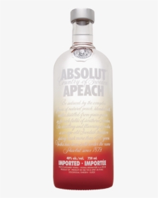 Absolut Peach Vodka 750ml - Absolut Vodka Apeach 750ml, HD Png Download, Free Download