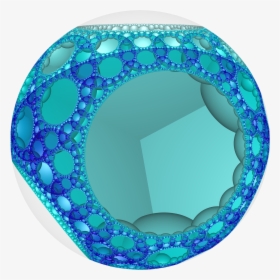 Hyperbolic Honeycomb 8 3 4 Poincare Vc - Circle, HD Png Download, Free Download