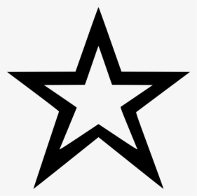 Star Outline - Star Icon Png, Transparent Png, Free Download
