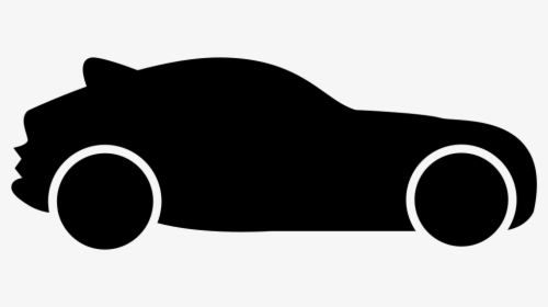 Hatchback Car Silhouette - Front Silhouette Car Clipart, HD Png Download, Free Download