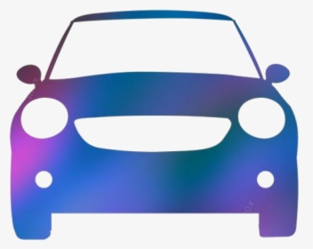Transparent Car Silhouette, Car Png Image - Car Front View Silhouette, Png Download, Free Download