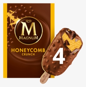 Png - Honeycomb - Magnum Ice Cream Pack, Transparent Png, Free Download