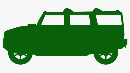 Hummer Car Silhouette, HD Png Download, Free Download