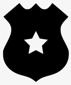 Transparent Person Outline Png - Police Badge Icon Free, Png Download, Free Download