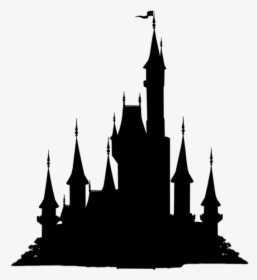 Castle Silhouette - Castle Silhouette Png, Transparent Png, Free Download